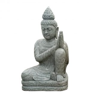 greenstone buddha statue