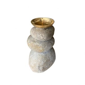 candle-holder-stone-brass
