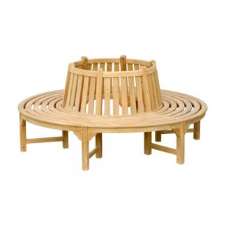 teak-round-garden-bench-contemporary