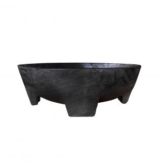 bowls-black-wooden
