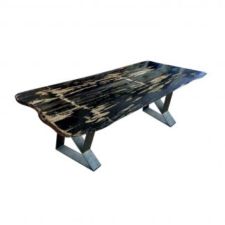 petrified-wood-dining-table