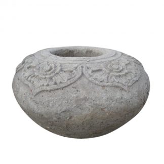 concrete round pot