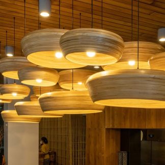Modern Bamboo Lamp Shades