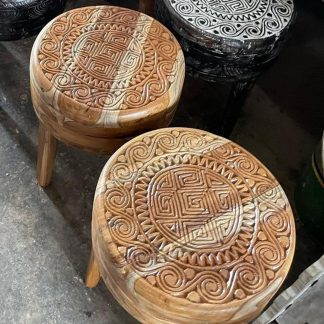 carved-wooden-stool