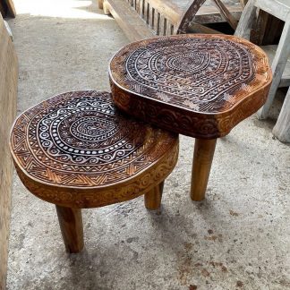carving side table