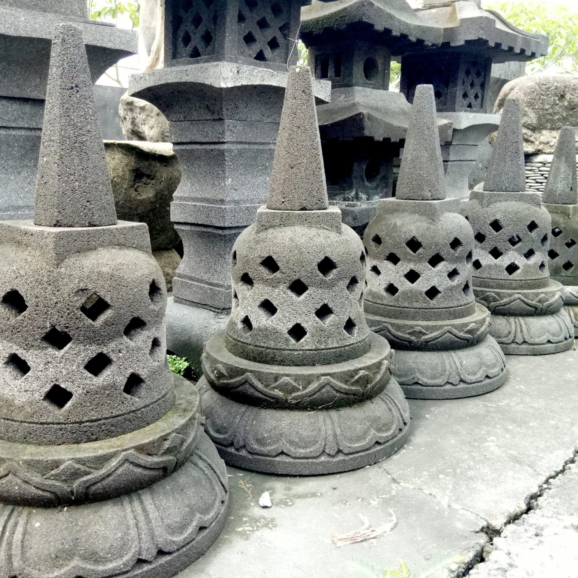 mini borobudur temple replica